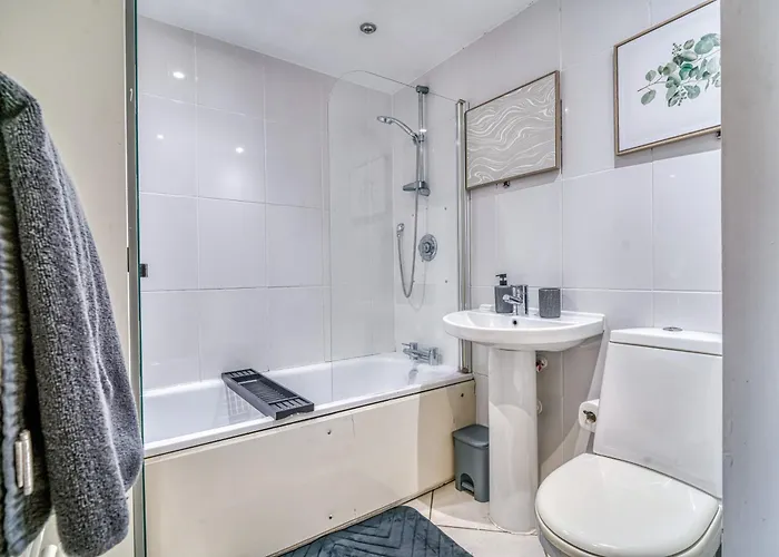 아파트 2br Flat - Free Parking - Old Trafford - Weekly Rates 맨체스터