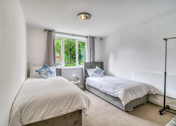 아파트 2br Flat - Free Parking - Old Trafford - Weekly Rates 맨체스터