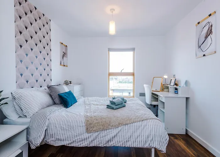 Elegant 2br Flat Near Northern Quarter * 맨체스터