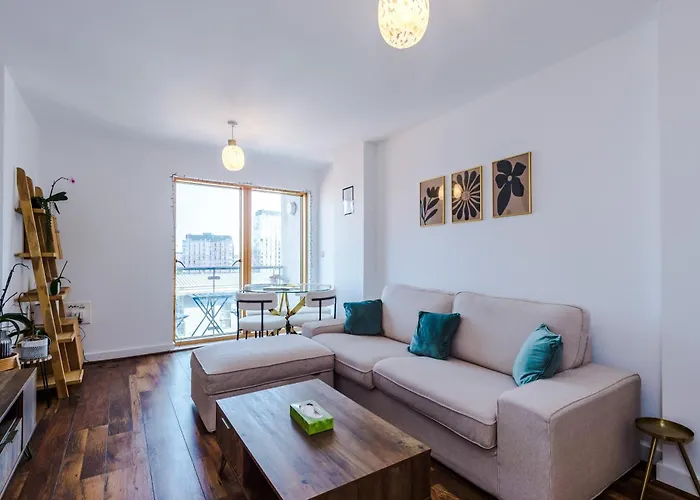 Elegant 2br Flat Near Northern Quarter 아파트 맨체스터