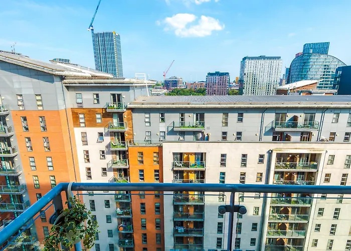 Elegant 2br Flat Near Northern Quarter 맨체스터