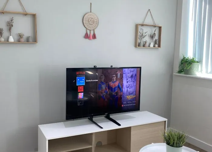 Prime Central-luxury 1br Apartment-free Parking-fast Wi-fi Apartament Manchester