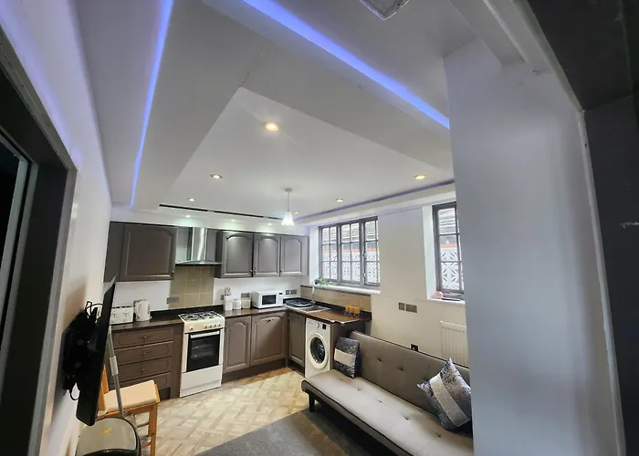 Charming Duplex Free Wifi Old Trafford * 맨체스터