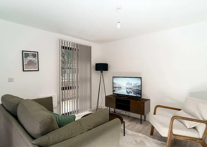 Apartmán Contemporary 2bed Near Etihad Manchester