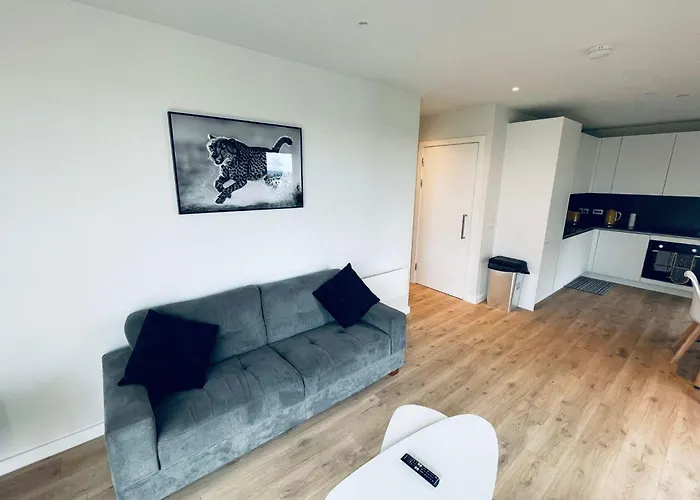 Sky View Centre Luxe - 2 Bedrooms Lejlighed Manchester