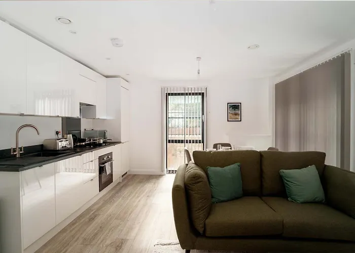 Contemporary 2bed Near Etihad Apartmán Manchester