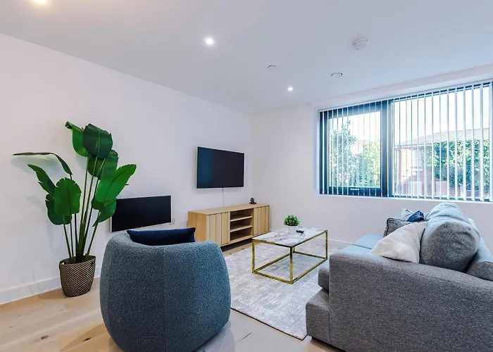 Stylish 1bed Fast Wi-fi Easy Access To 아파트