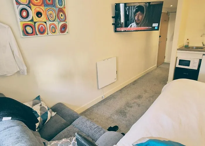 1 Bed - Kitchenette Manc Center شقة مانشستر