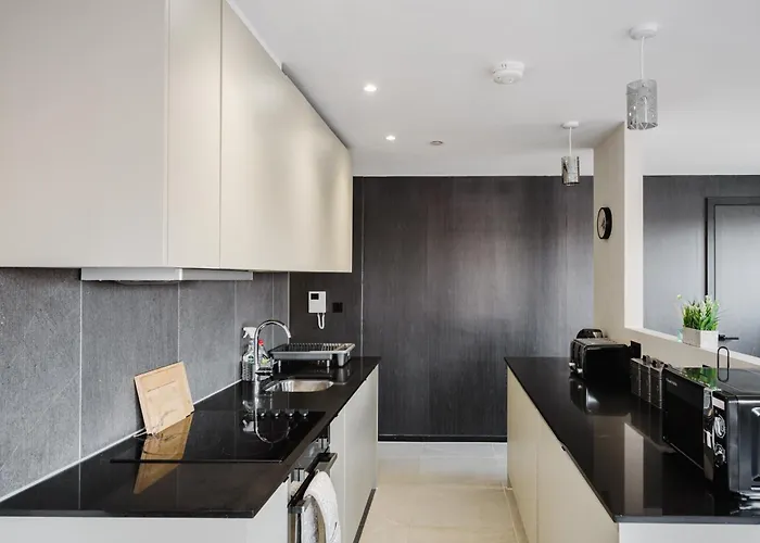 Apartmán 2 Bed Modern Flat, Castlefield, Citycentre, Parking, Self-checkin, Sleeps 4, Balcony, Wifi, Views Manchester