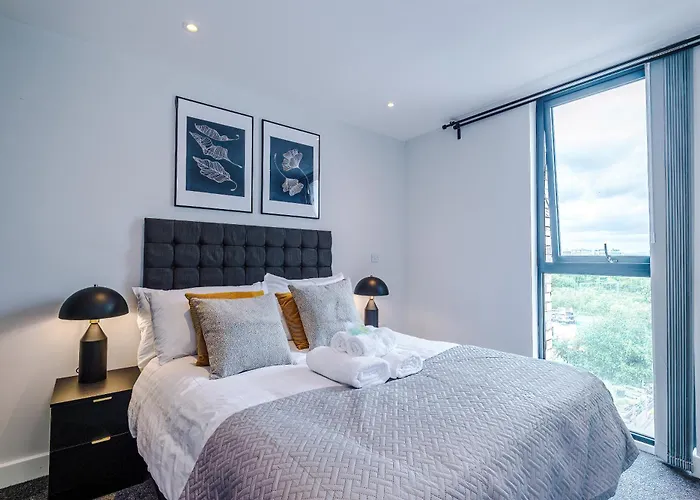 Luxury 1br Self Check-in 10mins To Centre * Manchester