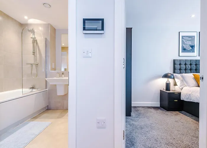 Luxury 1br Self Check-in 10mins To Centre 맨체스터