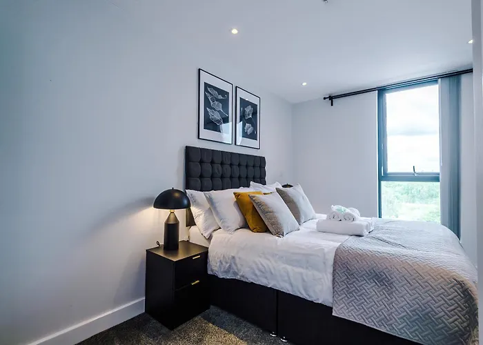Luxury 1br Self Check-in 10mins To Centre 맨체스터