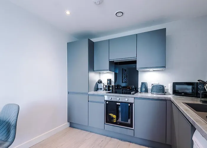 Luxury 1br Self Check-in 10mins To Centre Daire *