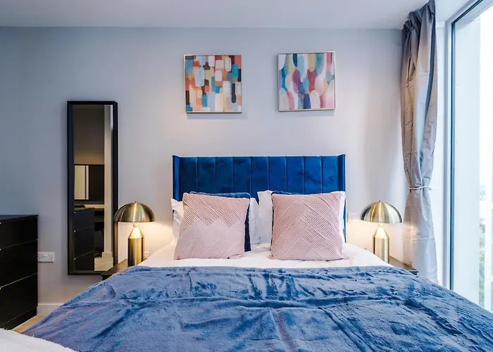 Centre, Luxury Apartment, Gym Daire Manchester