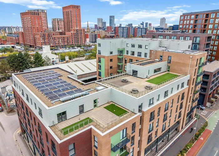 Modern 2br Urban Nest In Salford, For 4 아파트 맨체스터
