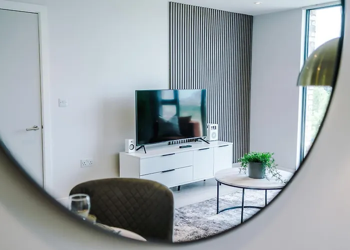 Modern 2br Parking Great Location & Amenities Lägenhet Manchester