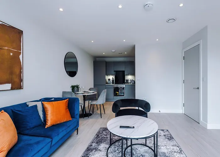 Stylish 1-bed Fast Wi-fi Easy Access To * Manchester