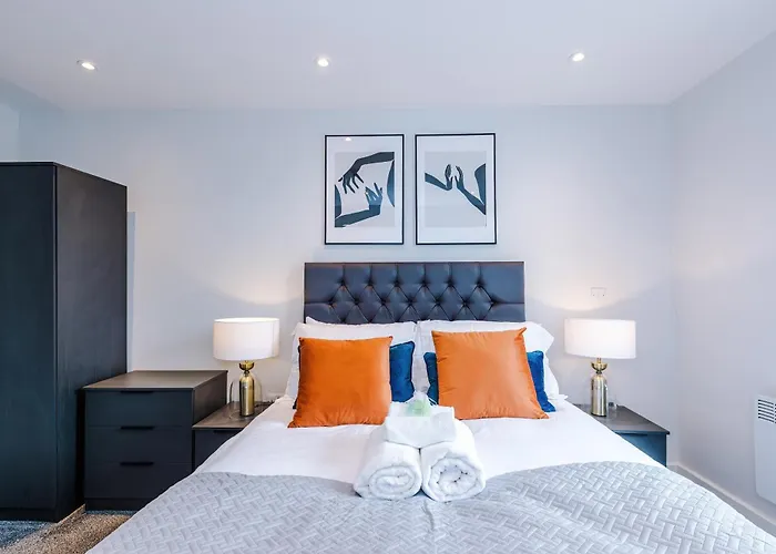 Stylish 1-bed Fast Wi-fi Easy Access To 맨체스터