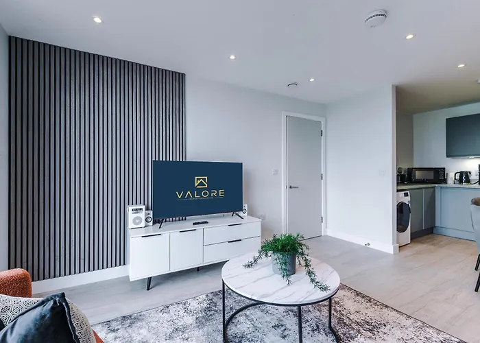 Modern 2br Parking Great Location & Amenities Lägenhet Manchester