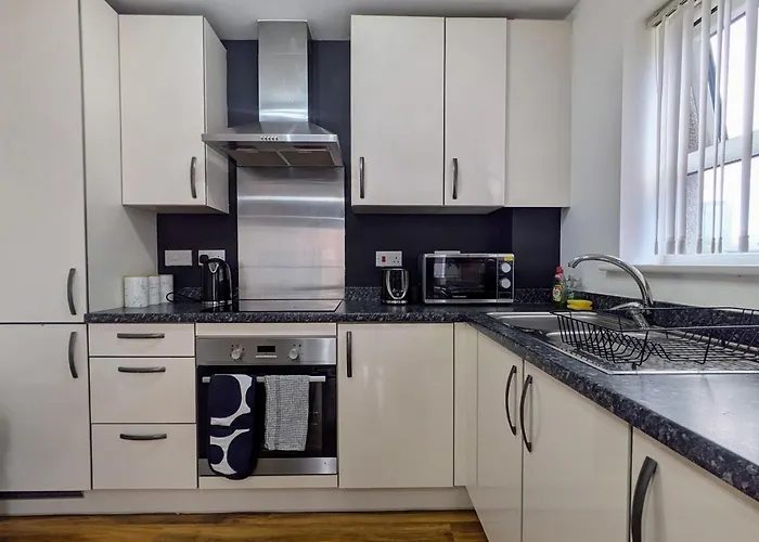 Apartmán Lord Street With Free Parking & Wifi- Salford Uni, Victoria Station, Ao Arena *
