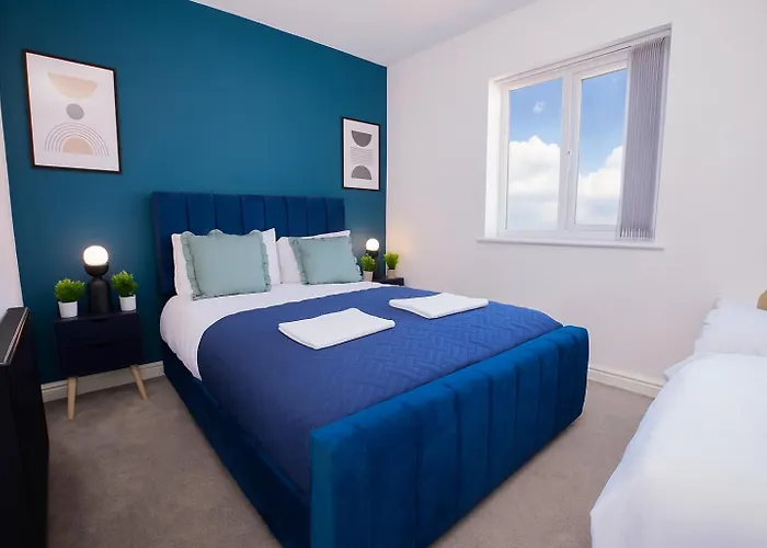 Townhouse Sleeps 14 - Free Parking Prázdninový dům *