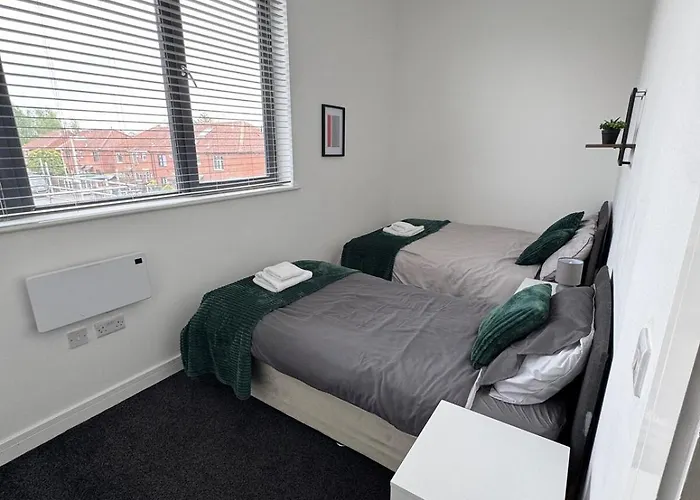 Apartament Salford Quays Modern 2br