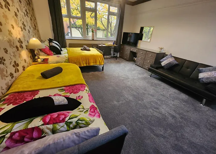 Luxury Free Wifi Old Trafford Quarto em Acomodações Particulares Manchester