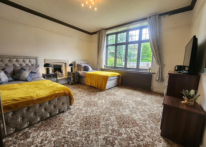 Homestay szállás Luxury Free Wifi Old Trafford