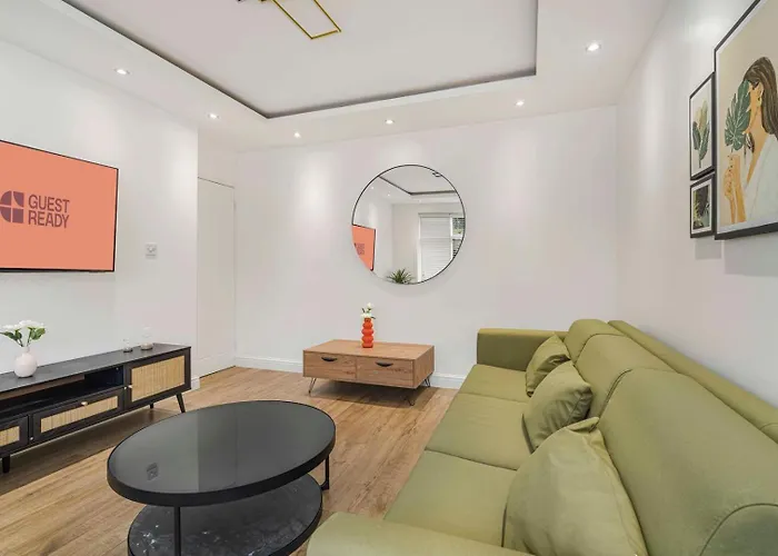 بيت ضيافة Guestready - Charming Retreat With Private Patio مانشستر