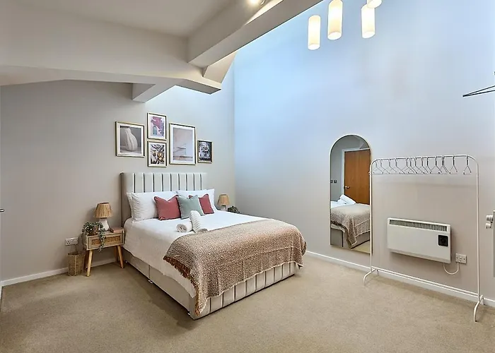 Luxury 2-bed Penthouse In Deansgate I Free Parking * 맨체스터