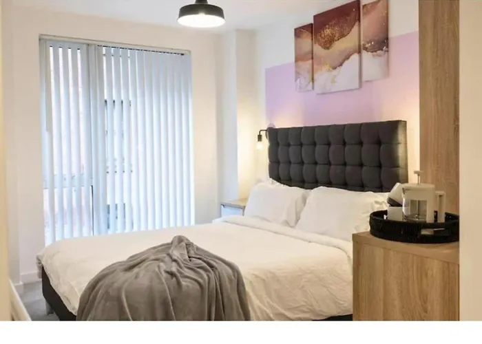 The Halo - Terrace - - Parking Apartament Manchester