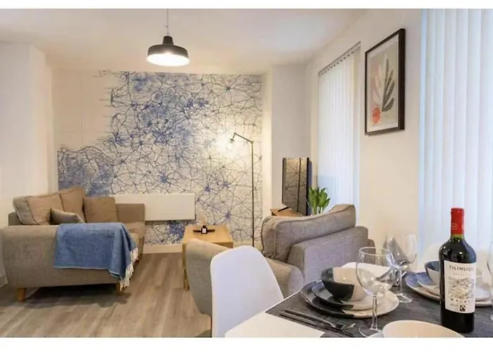 The Halo - Terrace - - Parking Apartament Manchester