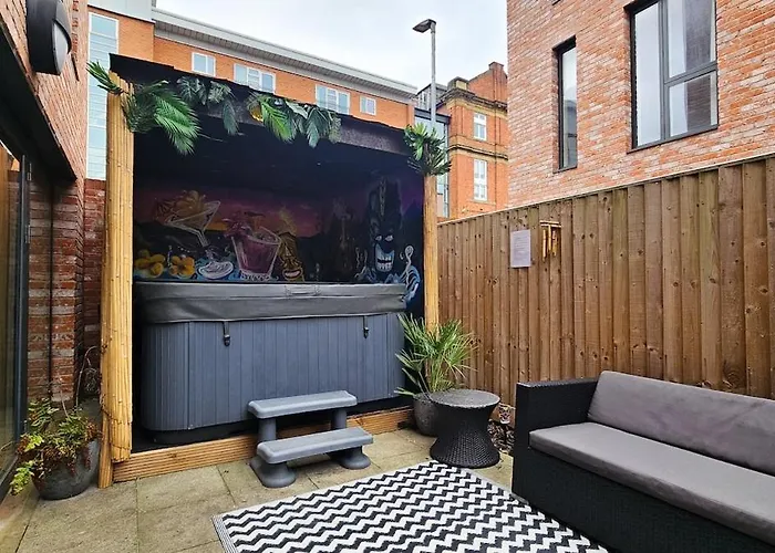 Cosy 4Br Townhouse - Rooftop - Hot Tub Apartamento *