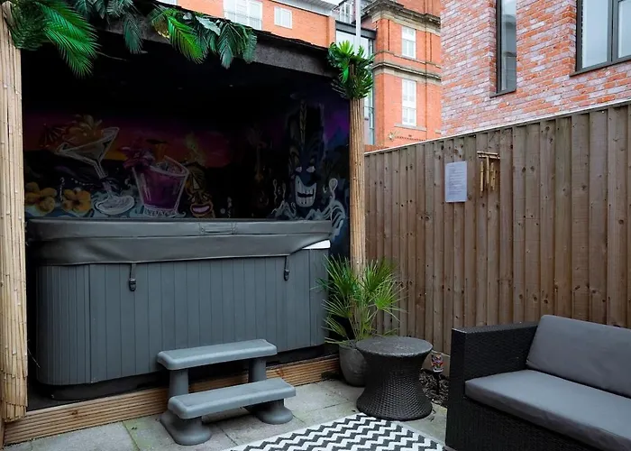 Sleek 4Br Townhouse - Rooftop - Hot Tub 公寓 曼彻斯特