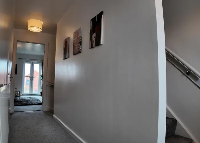 아파트 Stylish In Vibrant Salford, Manchester! *