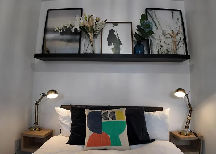 아파트 Stylish In Vibrant Salford, Manchester! *