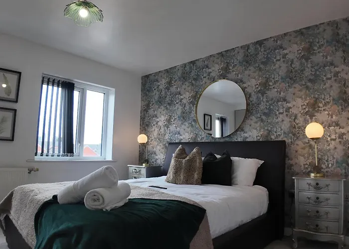 Stylish In Vibrant Salford, Manchester! 아파트 *