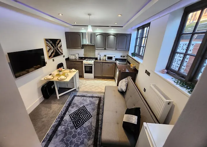 Charming Duplex Free Wifi Old Trafford 아파트 맨체스터