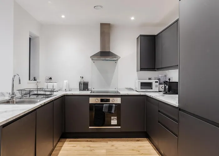 The Ideal Urban 4br - Coop - Etihad - Parking - Ev Daire Manchester