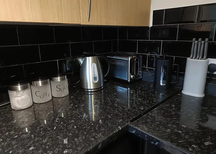 #85 Stylish Salford Free Parking Sleeps 6 아파트 *