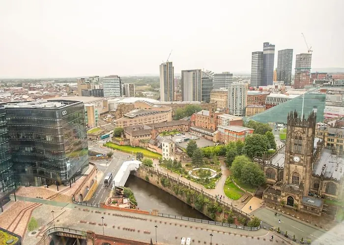 Daire *superb Location* 20th Floor Manchester