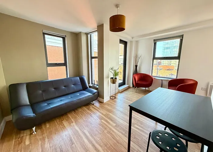 Centre 2 Bed With A Balcony 맨체스터