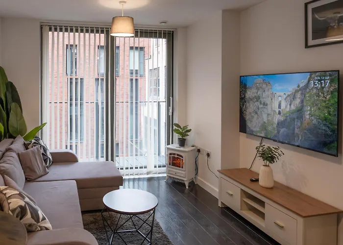 아파트 Modern 2 Bed With Balcony By Arndale