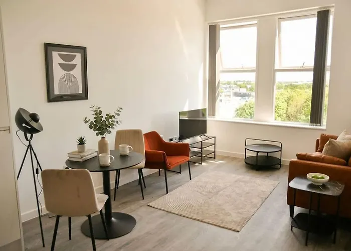 Spacious 1 Bed Near Etihad 아파트 맨체스터