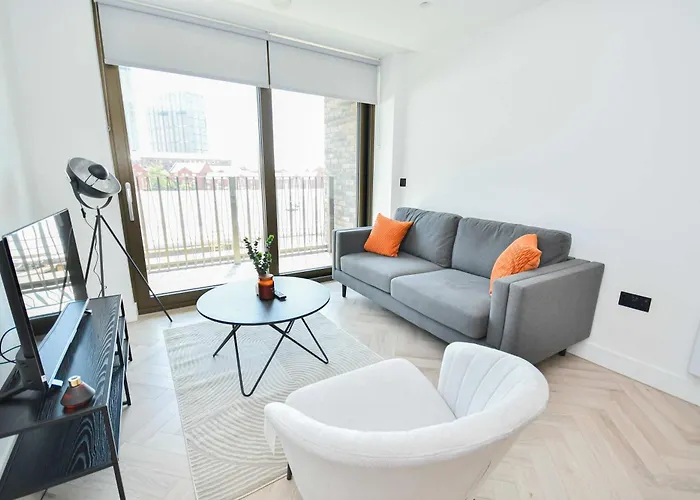 Contemporary 2 Bed 아파트 *