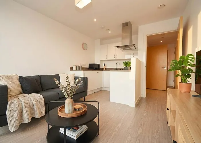 Modern 1 Bed With Views In מנצ'סטר