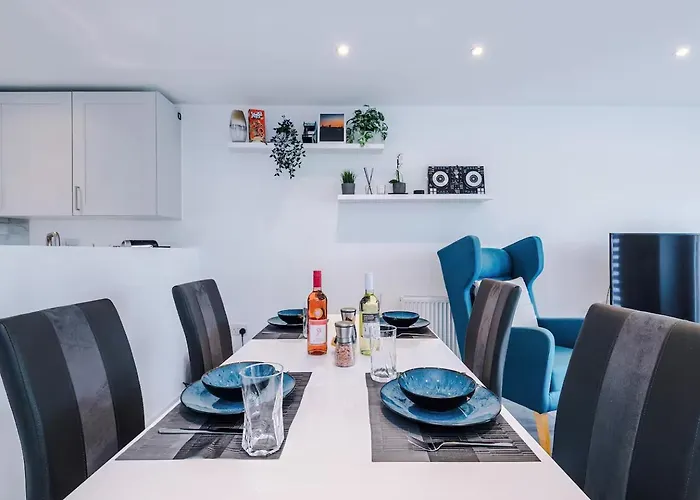 아파트 Spacious In Mcr - Free Parking, Ps5 & Superfast Wifi