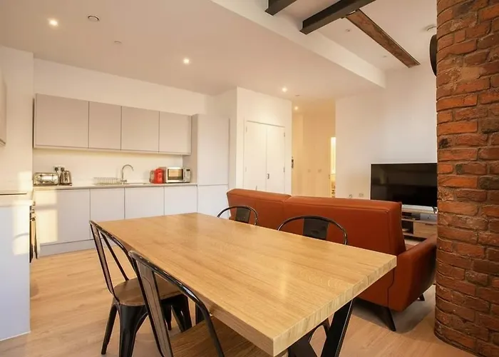 Apartman Stunning 1 Bed Flat 5min Walk To Victoria Station Manchester