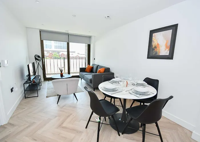 Contemporary 2 Bed 아파트 *