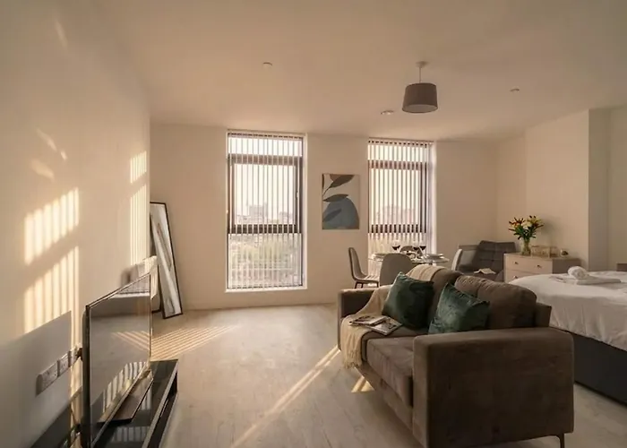 Apartament Modern In Salford Great Views *
